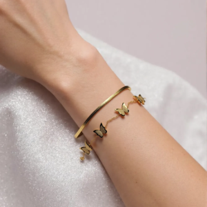 Bracelet - Butterfly Bracelet (1 Piece) Cheap & Trendy