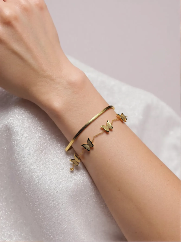Bracelet - Butterfly Bracelet (1 Piece) Cheap & Trendy