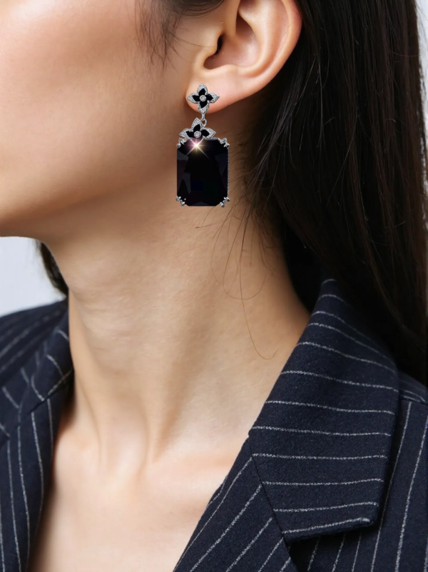Earrings - Heavy Stone EarRings (0.07 Grams) Cheap & Trendy