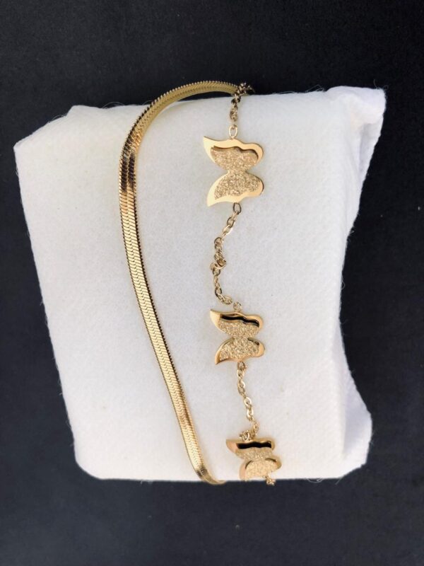 Bracelet - Butterfly Bracelet (1 Piece) Cheap & Trendy - Image 4