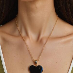 Heart Shaped - Necklace & Earrings