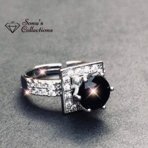 Square Metal Ring - (1Piece) Cheap & Trendy