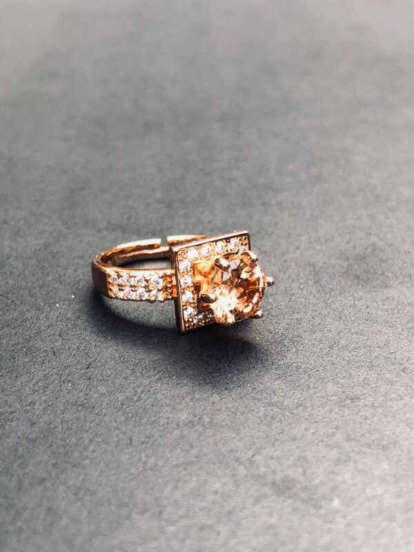 Square Metal Ring - (1Piece) Cheap & Trendy - Image 6
