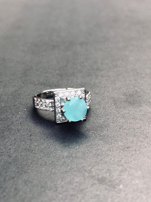 Square Metal Ring - (1Piece) Cheap & Trendy - Image 8