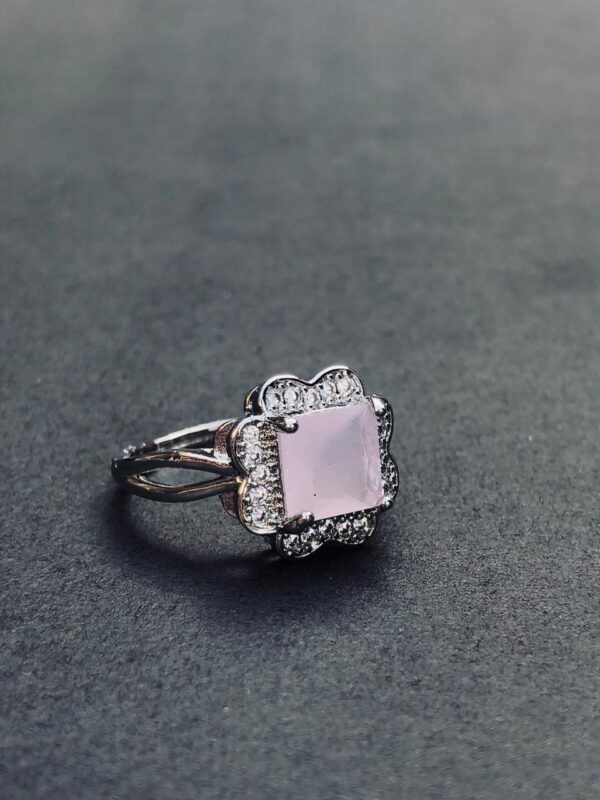 Square Metal Ring - (1Piece) Cheap & Trendy - Image 2