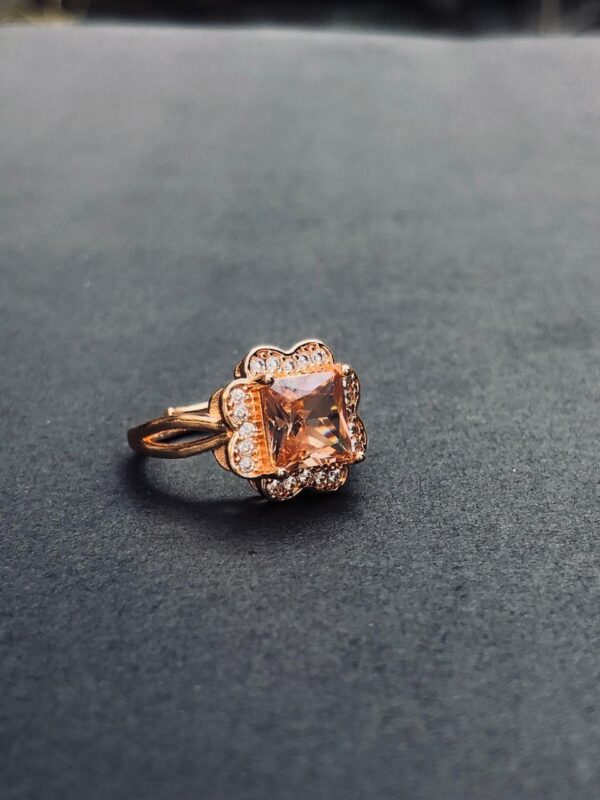Square Metal Ring - (1Piece) Cheap & Trendy - Image 4