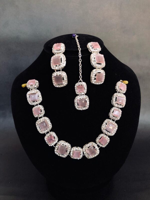 Bridal Set - Elegant Crystal Diamond (3 in 1) Cheap And Trendy - Image 6