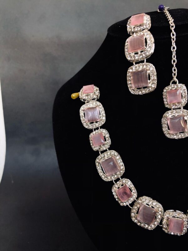 Bridal Set - Elegant Crystal Diamond (3 in 1) Cheap And Trendy - Image 3